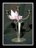Kerzenhalter Lotus
